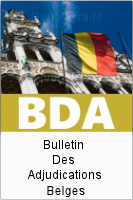 Appels d'offres BDA, bulletin des adjudications